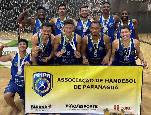 AHPA/SESPOR/SICOOB é vice-campeã da 1ª Etapa do Brasileiro de Handebol de Praia