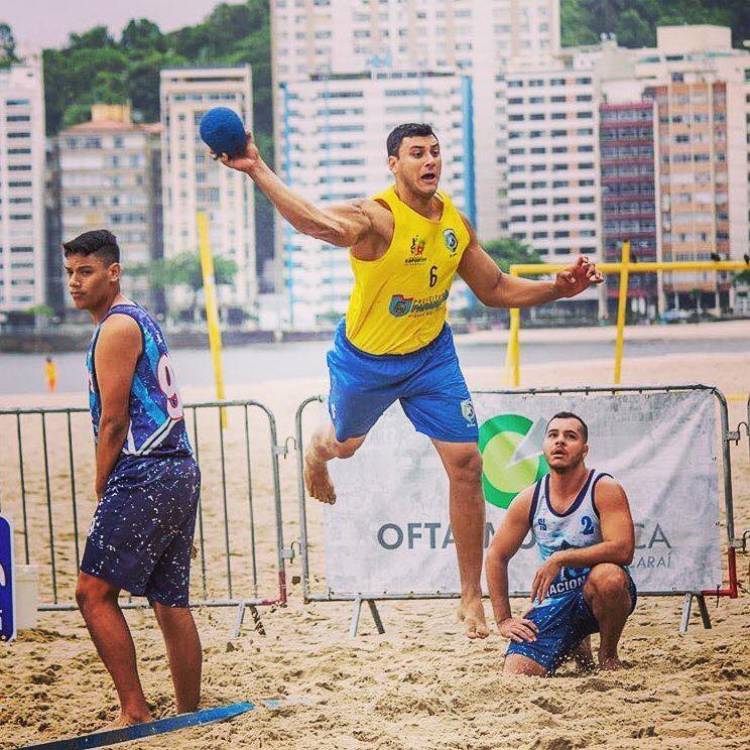 Vinicius Forigo, atleta parnanguara, é convocado para a Seleção Brasileira de Beach Handball