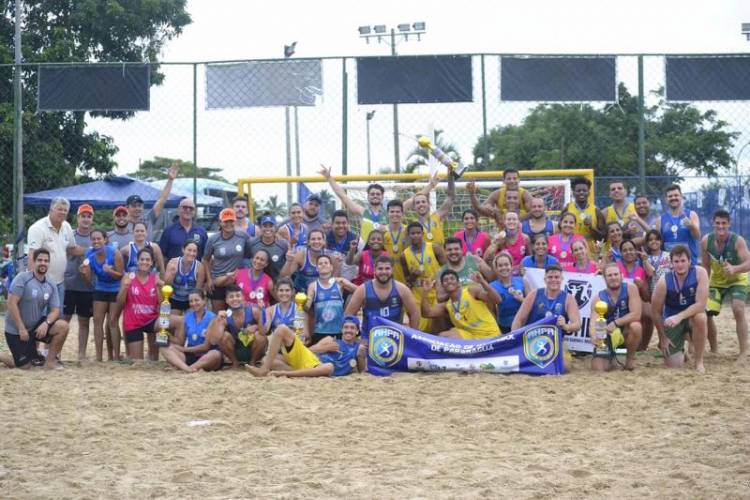 AHPA/SESPOR é octacampeã Paranaense de Beach Handball