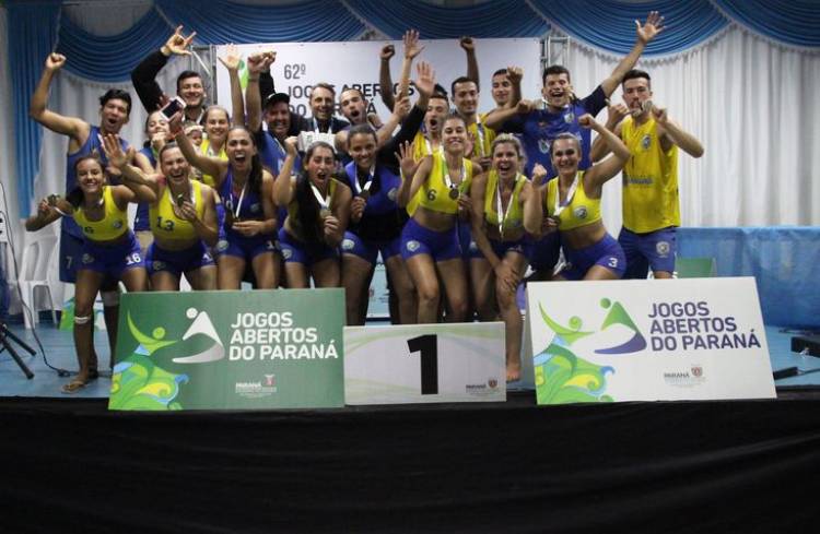 Hexa no Masculino e Penta no Feminino, Paranaguá domina o Handebol de Areia no JAP’s