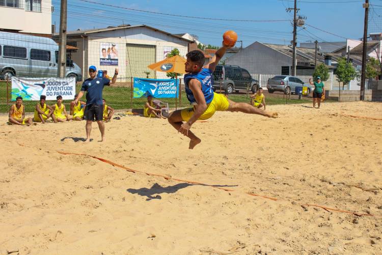 Handebol de Areia parnanguara é Vice-Campeão do Jogos da Juventude