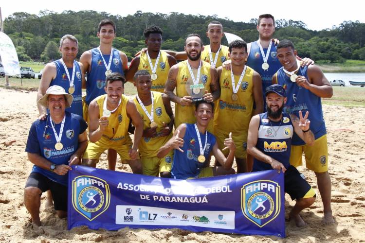 AHPA/SESPOR é Campeã da Copa Paraná de Handebol de Areia