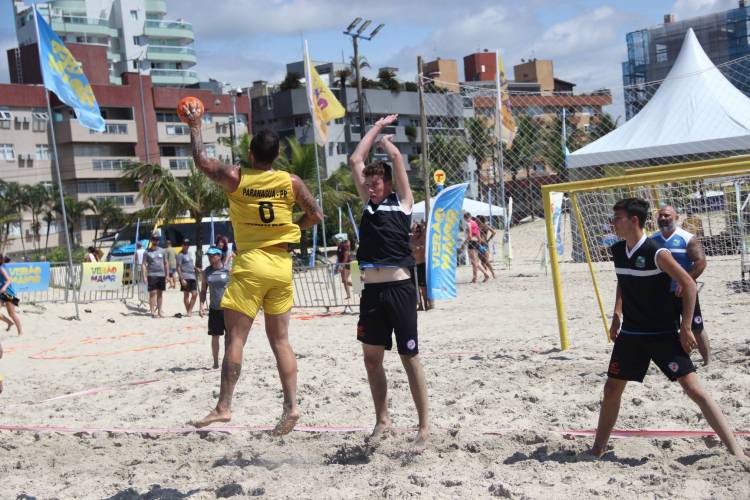 AHPA/SESPOR disputa Finais do Paranaense de Beach Handball