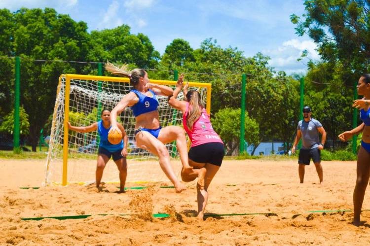 Equipes da AHPA/SESPOR conquistam Circuito Paranaense de Beach Handball