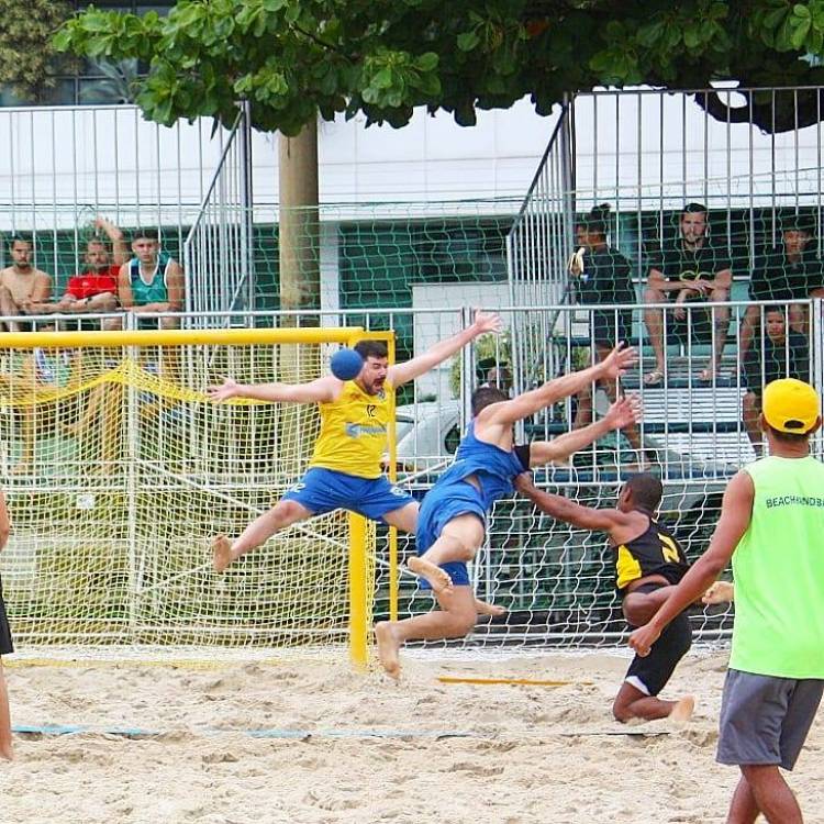 Handebol de praia parnanguara volta as quadras