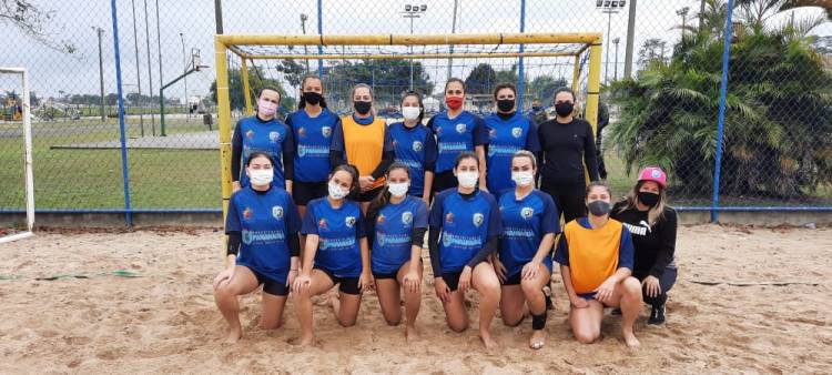 Handebol de Praia agitou Aeroparque neste domingo