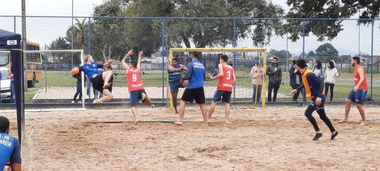 Handebol de Praia agitou Aeroparque neste domingo