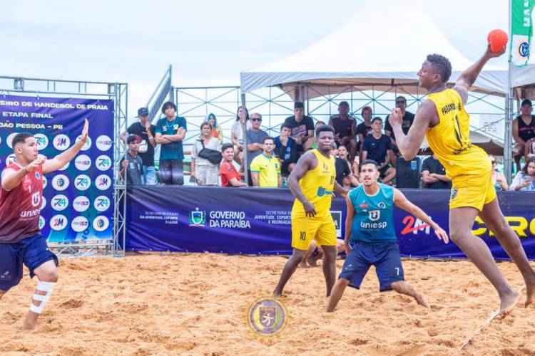 AHPA/SESPOR/SICOOB/Bananina é a 4ª melhor equipe do Brasil no Handebol de Praia