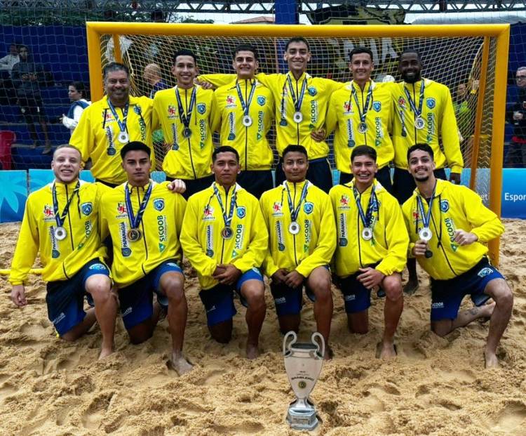 AHPA/SESPOR/SICOOB é Vice-Campeão Brasileiro de Handebol de Praia