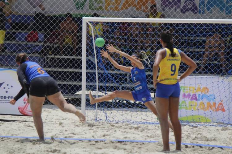 AHPA/SESPOR/SICOOB participa neste final de semana da 1ª Etapa do Paranaense de Handebol de Praia.