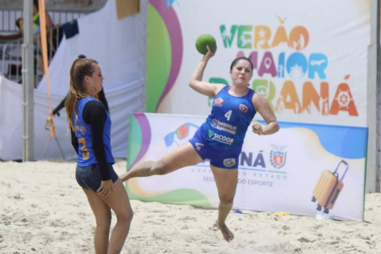 AHPA/SESPOR/SICOOB participa neste final de semana da 1ª Etapa do Paranaense de Handebol de Praia.