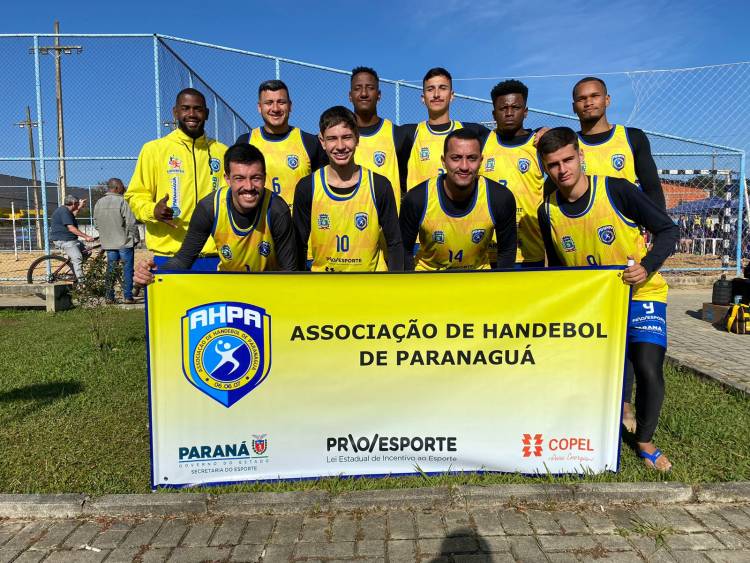 AHPA/SESPOR/SICOOB é campeã da 1ª Etapa do Circuito Paranaense de Handebol de Praia 