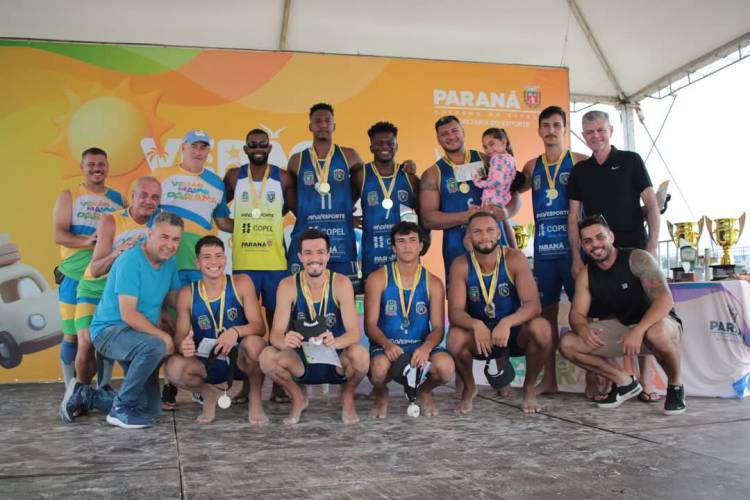 AHPA/SESPOR/SICOOB é Campeã Paranaense de Handebol de Praia