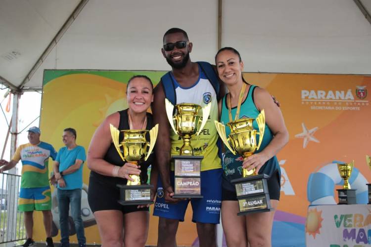 AHPA/SESPOR/SICOOB é Campeã Paranaense de Handebol de Praia