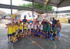 AHPA/SESPOR/SICOOB/Bananina realizou Festival de Mini-Handebol na Ilha dos Valadares
