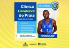 AHPA/SESPOR/SICOOB realiza Clínica de Handebol de Praia