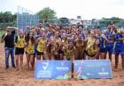 Paranaguá domina Handebol de Praia na Fase Estadual do Jogos da Juventude do Paraná 