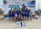 AHPA/SESPOR/SICOOB/PARANAGUÁ brilha na 1ª Etapa do Circuito Paranaense de Handebol de Praia 2025 em Matinhos