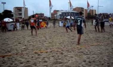 AHPA Paranaguá x AHC São José dos Pinhais 2ª Etapa Circuito Paranaense de Handbeach 2009 2010 1º Tempo