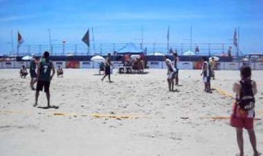 AHPA Paranaguá x AHC São José dos Pinhais - Paranaense de HandBeach 2009-2010 - 1º Set