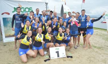Equipes da AHPA/SESPOR conquistam ouro na Copa Paraná de Handebol de Areia