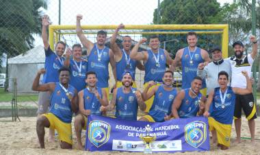 AHPA/SESPOR é bronze na 4ª Etapa do Brasileiro de Beach Handball