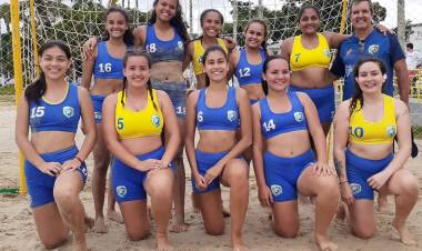 Jovem equipe parnanguara é vice-campeão da Copa Antonina de Beach Handball