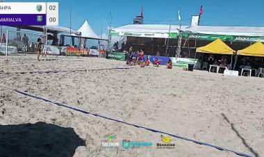 Final do Circuito Paranaense de Handebol de Areia - AHPA/SESPOR/SICOOB/BANANINA PARANAGUÁ x MARIALVA