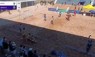 Circuito Paranaense de Handebol de Praia - FINAL - AHPA/SESPOR/SICOOB/BANANINA x UBIRATA