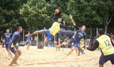 AHPA/SESPOR/SICOOB/Bananina participa da Copa do Brasil de Handebol de Praia