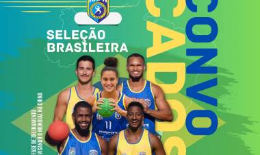 Atletas da AHPA/SESPOR/SICOOB são convocados para a Seleção Brasileira de Handebol de Praia