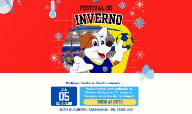 AHPA/SESPOR/SICOOB/Paranaguá realiza Festival de Inverno de Mini-Handebol neste sábado (5) em Paranaguá