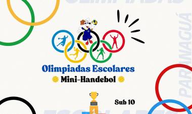 Escola Municipal Nascimento Júnior recebe 2ª Etapa das Olimpíadas Escolares de Mini-Handebol 2025