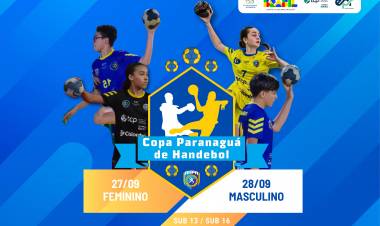 Copa Paranaguá de Handebol 2025 agita a Arena Albertina Salmon neste domingo