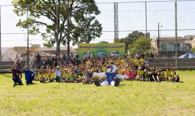 Festival das Crianças reúne 200 participantes do Projeto 7 Metros no Aeroparque