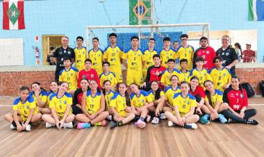 AHPA/SESPOR/SICOOB/Paranaguá conquista bons resultados em Desafio Interestadual de Handebol Sub-14
