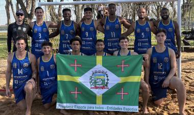 AHPA/SESPOR/SICOOB/Paranaguá conquista 4º lugar no Circuito Brasileiro Adulto de Handebol de Praia em São Miguel do Iguaçu