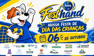 FestHand celebra o Dia das Crianças com muita diversão e Mini-Handebol em Paranaguá