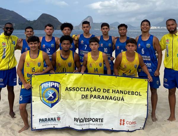 AHPA/SESPOR/SICOOB/Paranaguá encerra 2ª Etapa do Circuito Brasileiro de Handebol de Praia com 6º lugar no juvenil e 7º no adulto