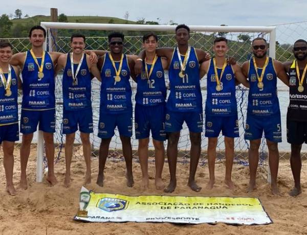 AHPA/SESPOR/SICOOB/Paranaguá brilha na 3ª Etapa do Circuito Paranaense de Handebol de Praia 2025