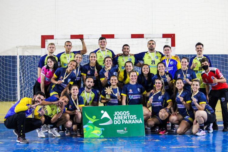 É ouro!!! Paranaguá é campeã do JAP’s no Handebol