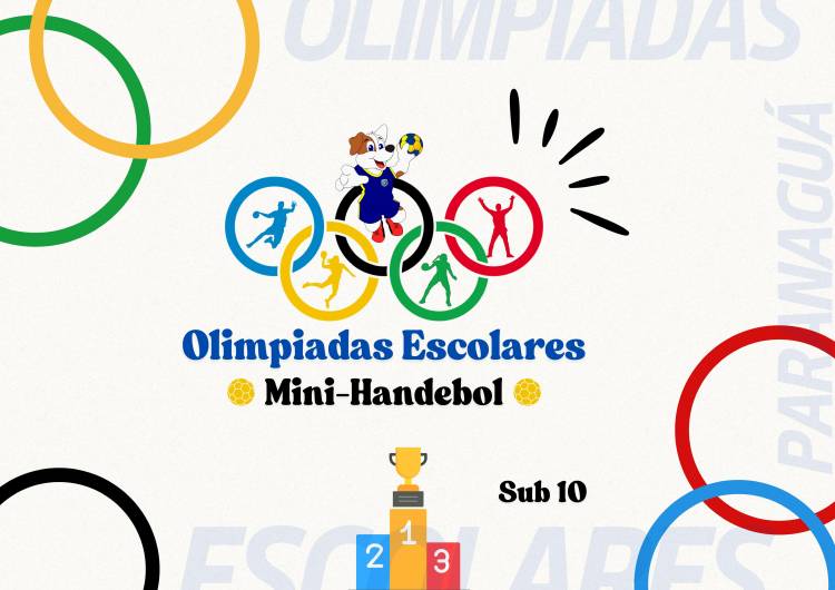 AHPA/SESPOR/SICOOB realiza a 1ª Etapa das Olimpíadas Escolares de Mini-Handebol 2025