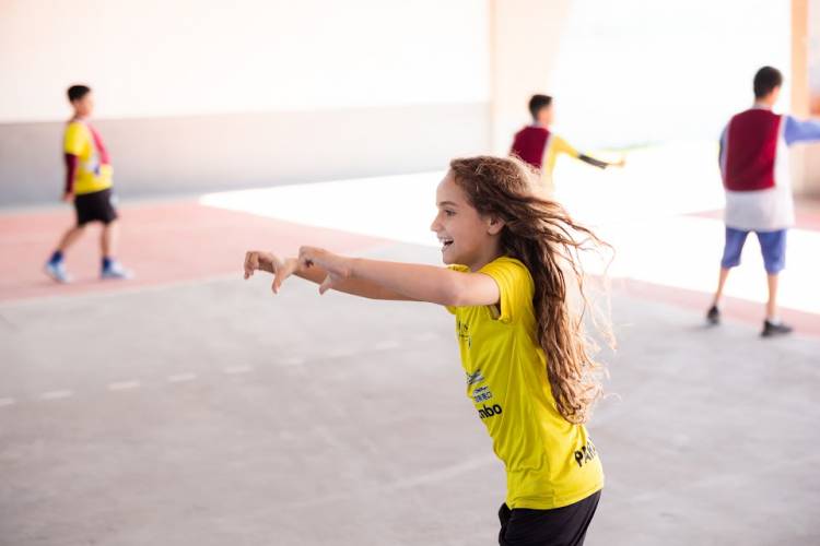 Mini-Handebol em Festa: Primeira Etapa das Olimpíadas Escolares Reúne 104 Crianças em Paranaguá