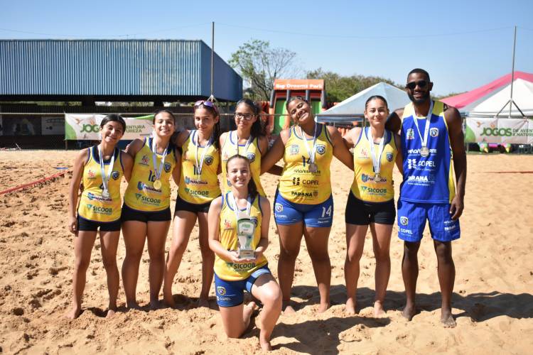 AHPA/SESPOR/SICOOB/Paranaguá brilha na 2ª Etapa do Circuito Paranaense de Handebol de Praia