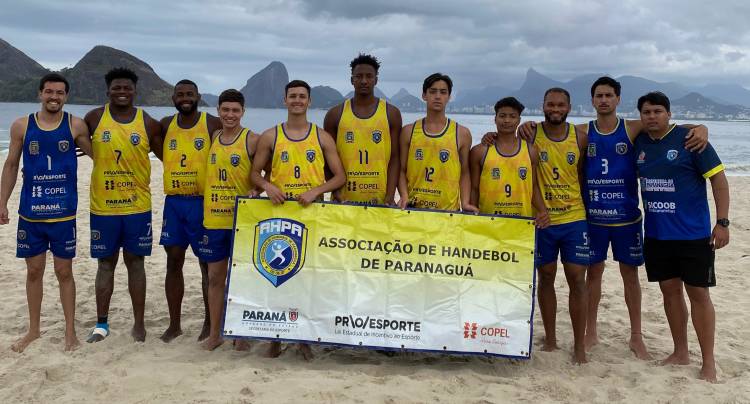 AHPA/SESPOR/SICOOB/Paranaguá encerra 2ª Etapa do Circuito Brasileiro de Handebol de Praia com 6º lugar no juvenil e 7º no adulto