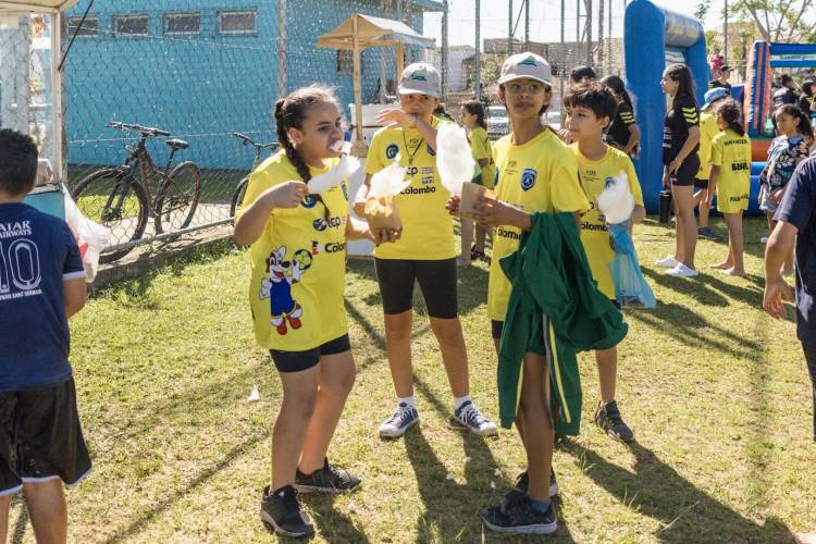 Festival das Crianças reúne 200 participantes do Projeto 7 Metros no Aeroparque