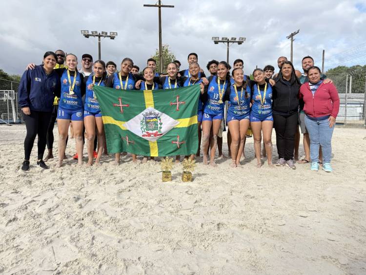 Paranaguá domina o Handebol de Praia e conquista os dois títulos da Fase Estadual dos Jogos da Juventude 2025