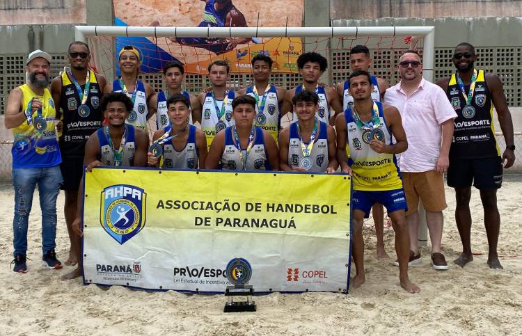 AHPA/SESPOR/SICOOB/Paranaguá é vice-campeã brasileira juvenil de handebol de praia e consolida sua força nacional