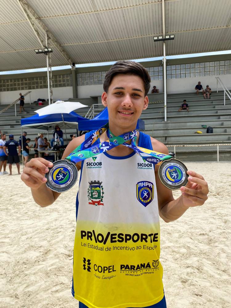 AHPA/SESPOR/SICOOB/Paranaguá é vice-campeã brasileira juvenil de handebol de praia e consolida sua força nacional