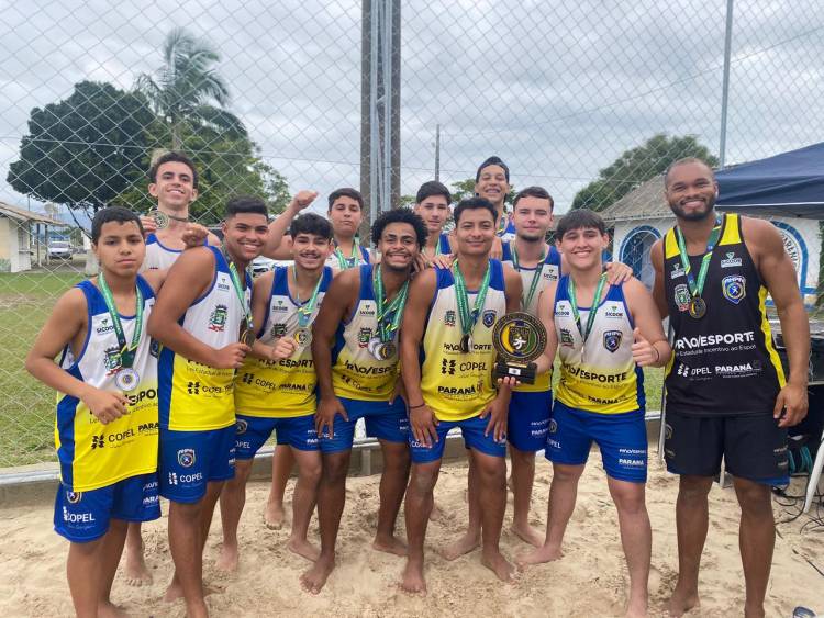 AHPA/SESPOR/SICOOB/Paranaguá conquista dois títulos e brilha na 2ª Etapa do Circuito Brasileiro de Handebol de Praia 2026